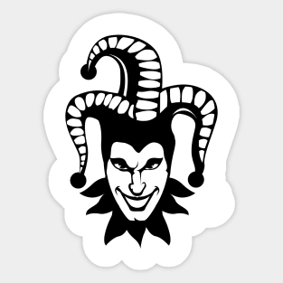 Jester artwork Sticker